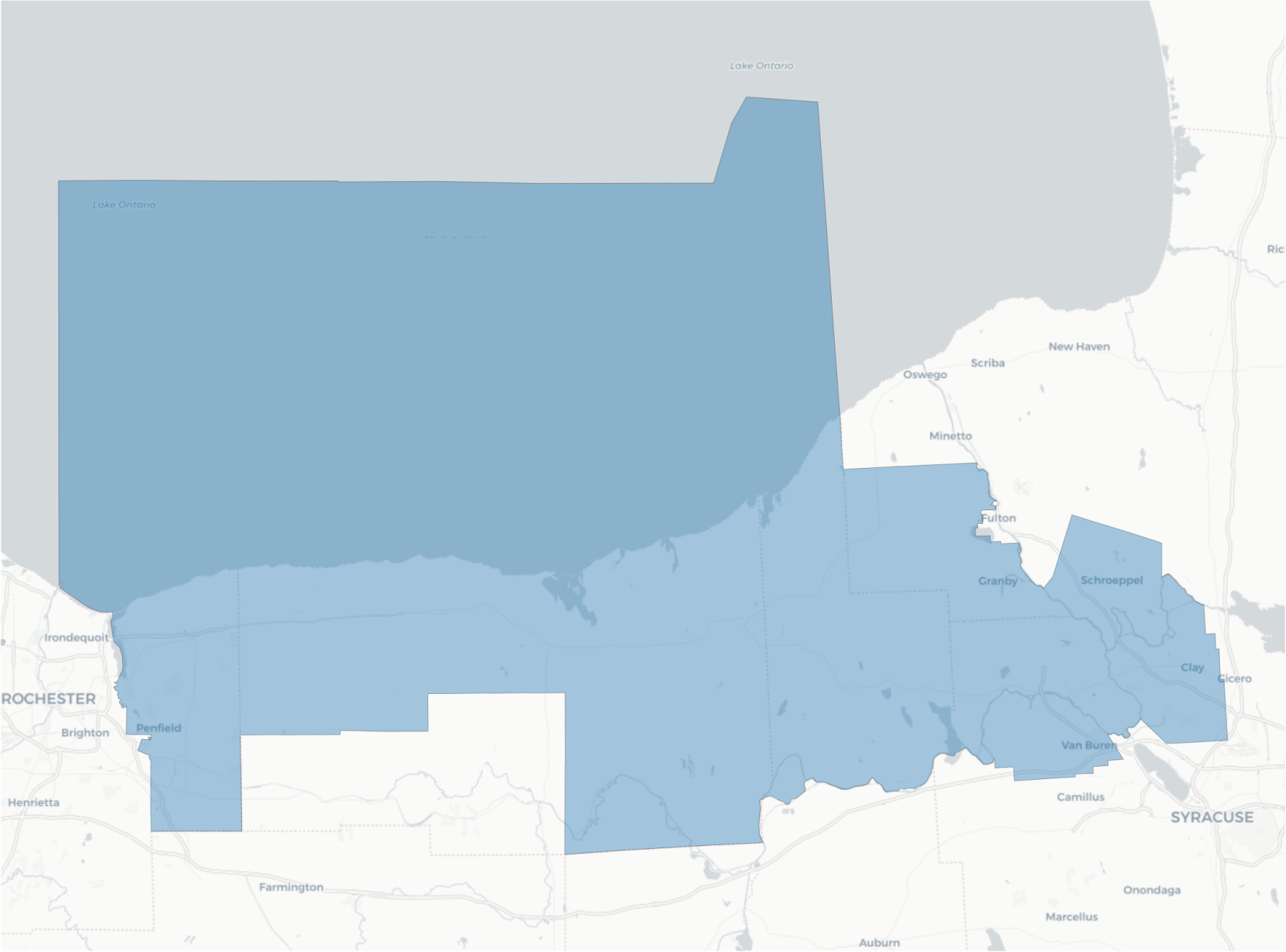 Republican proposal: Rochester-CNY state Senate district